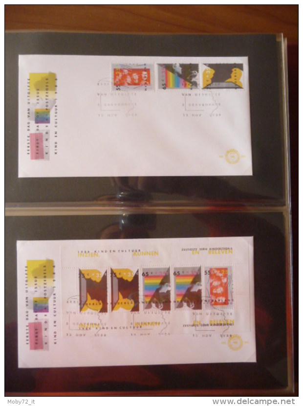 Collezione FDC Olanda 1983/92 (m191)