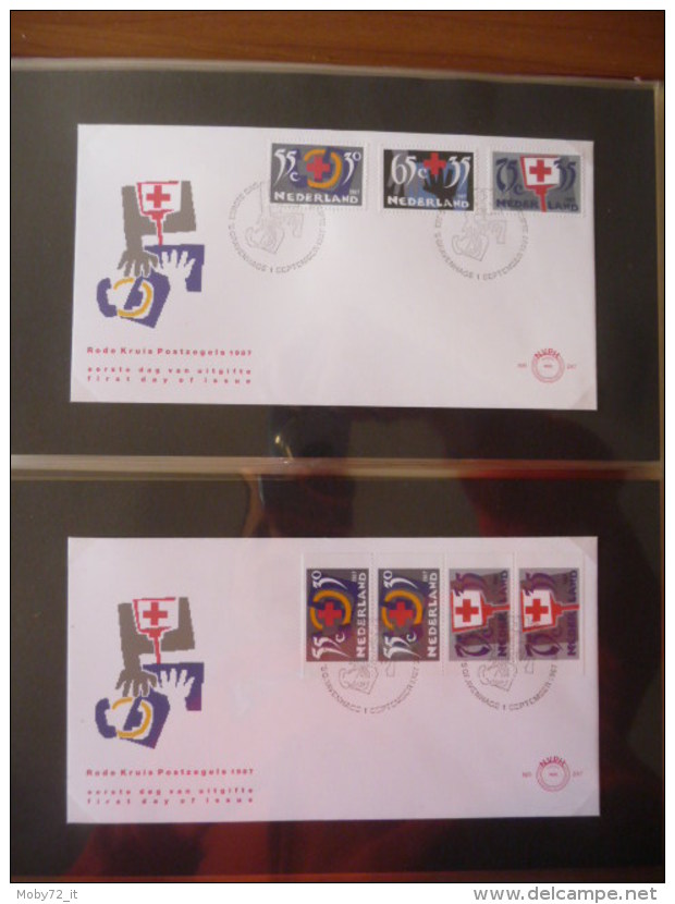 Collezione FDC Olanda 1983/92 (m191)