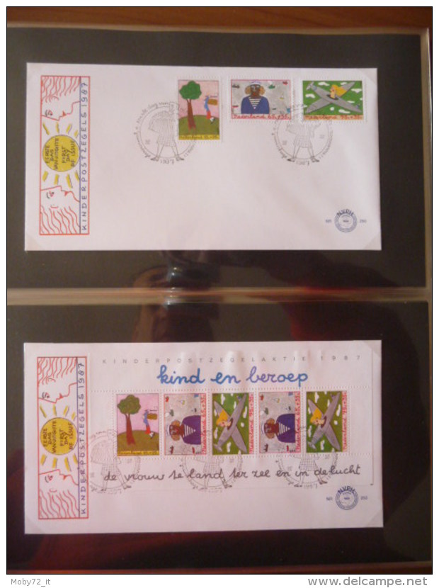 Collezione FDC Olanda 1983/92 (m191)