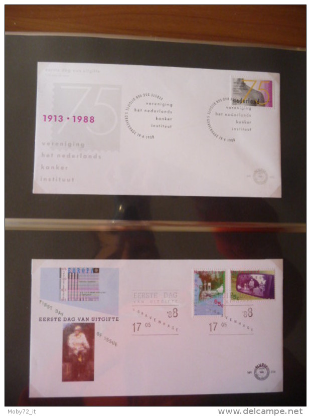 Collezione FDC Olanda 1983/92 (m191)