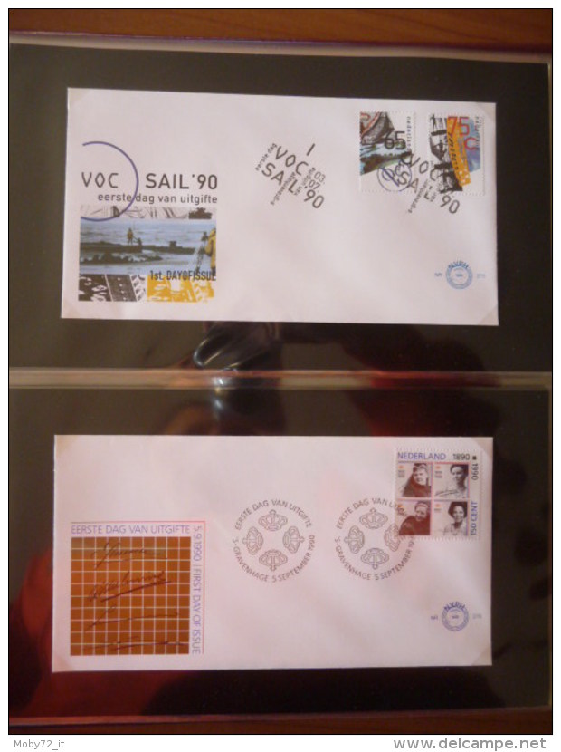 Collezione FDC Olanda 1983/92 (m191)