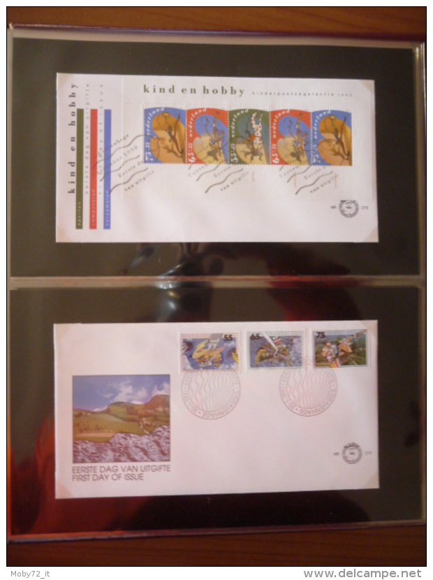 Collezione FDC Olanda 1983/92 (m191)