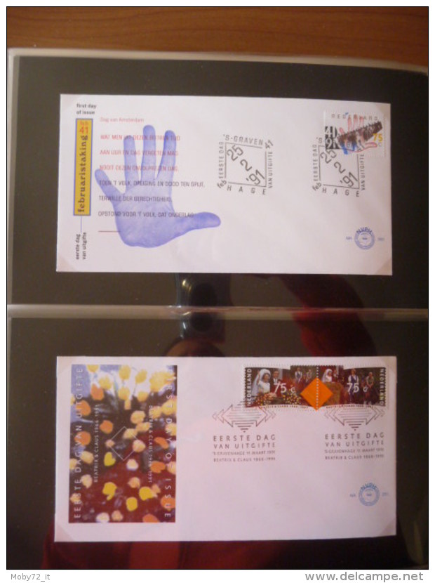 Collezione FDC Olanda 1983/92 (m191)