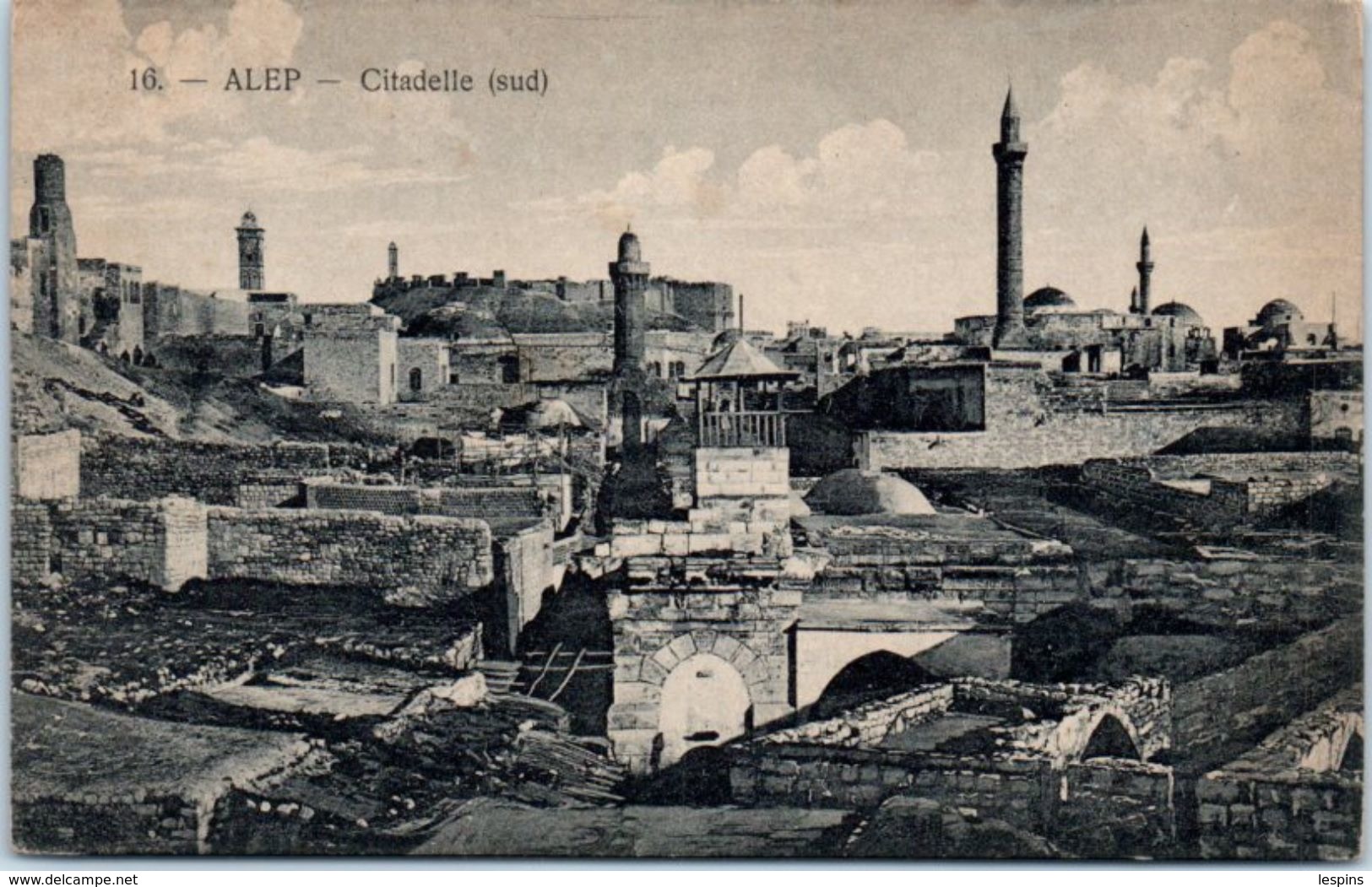 ASIE  - ALEP -- Citadelle ( Sud ) - Syrie