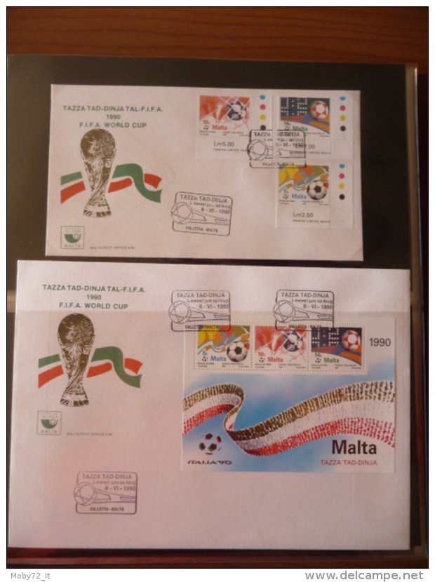 Collezione FDC Malta 1967/95 (m220)