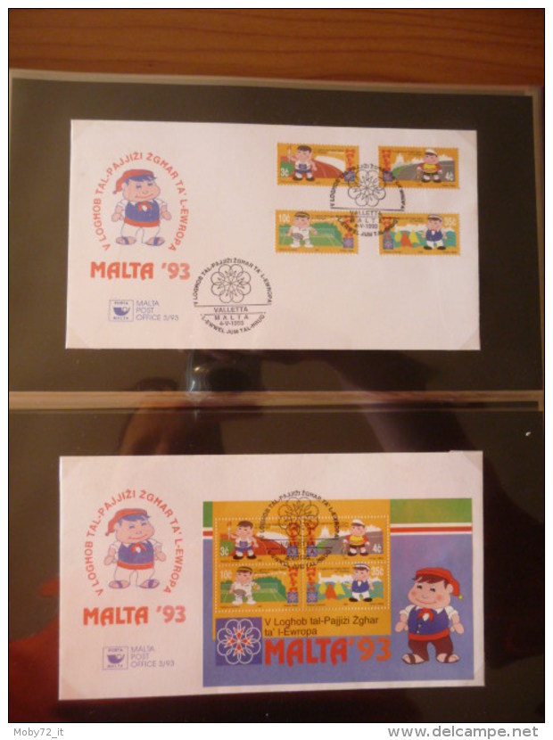 Collezione FDC Malta 1967/95 (m220)