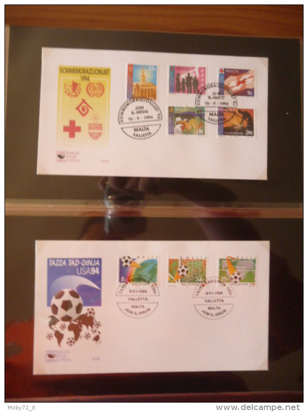 Collezione FDC Malta 1967/95 (m220)