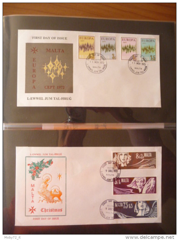 Collezione FDC Malta 1967/95 (m220)