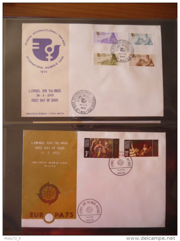 Collezione FDC Malta 1967/95 (m220)