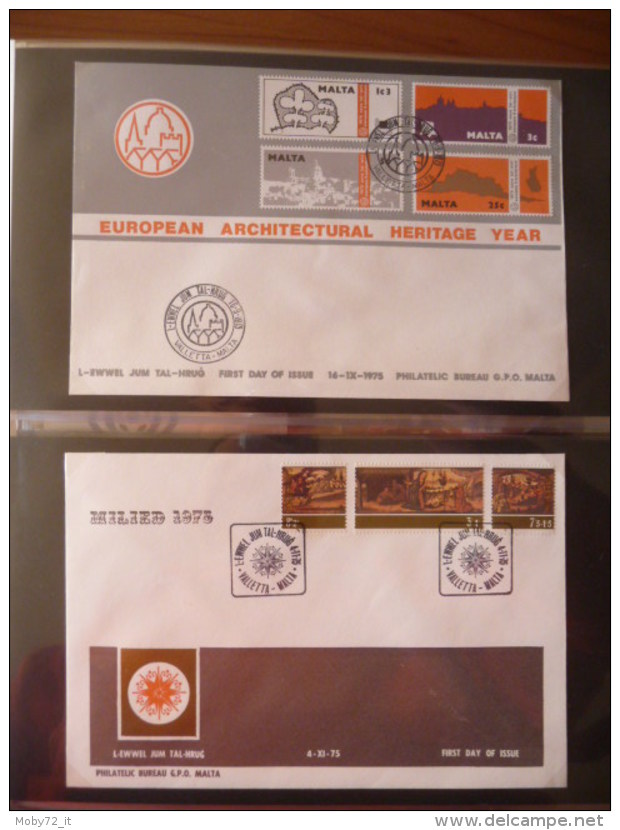 Collezione FDC Malta 1967/95 (m220)