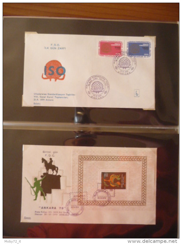 Collezione FDC Turchia 1968/74 (m234)