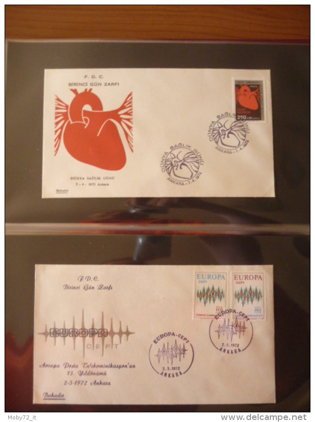 Collezione FDC Turchia 1968/74 (m234)