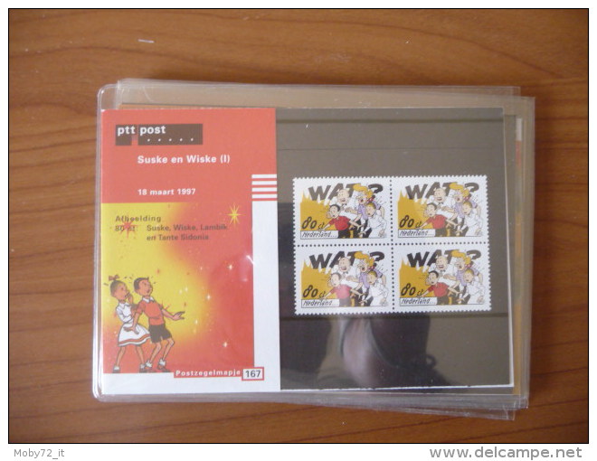 Olanda: Lotto folder emissioni 1997 (da n. 163 a n. 173) (m108)