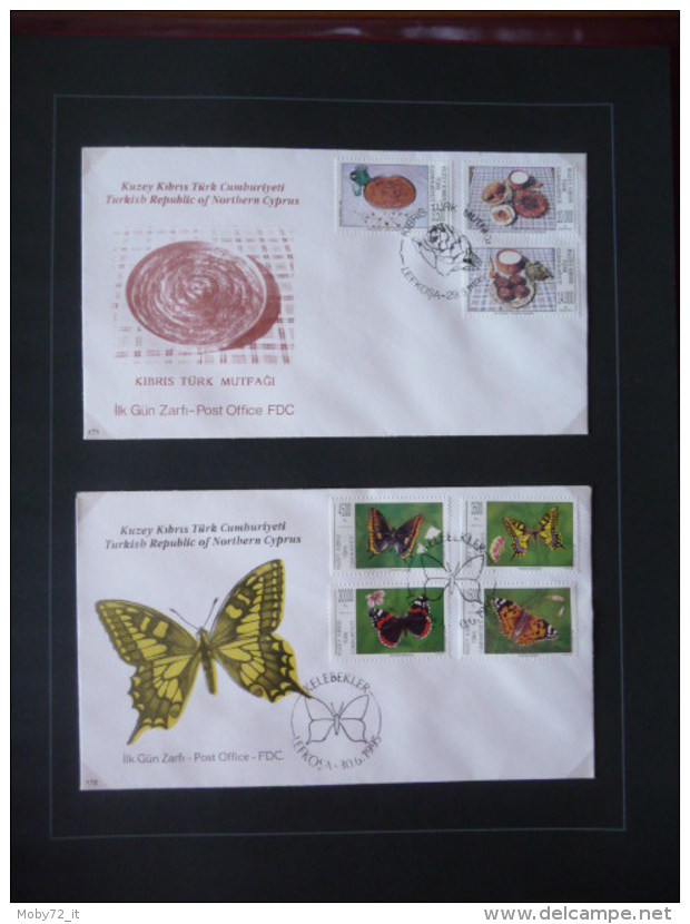 Collezione FDC Cipro Turca 1990/95 (m249)