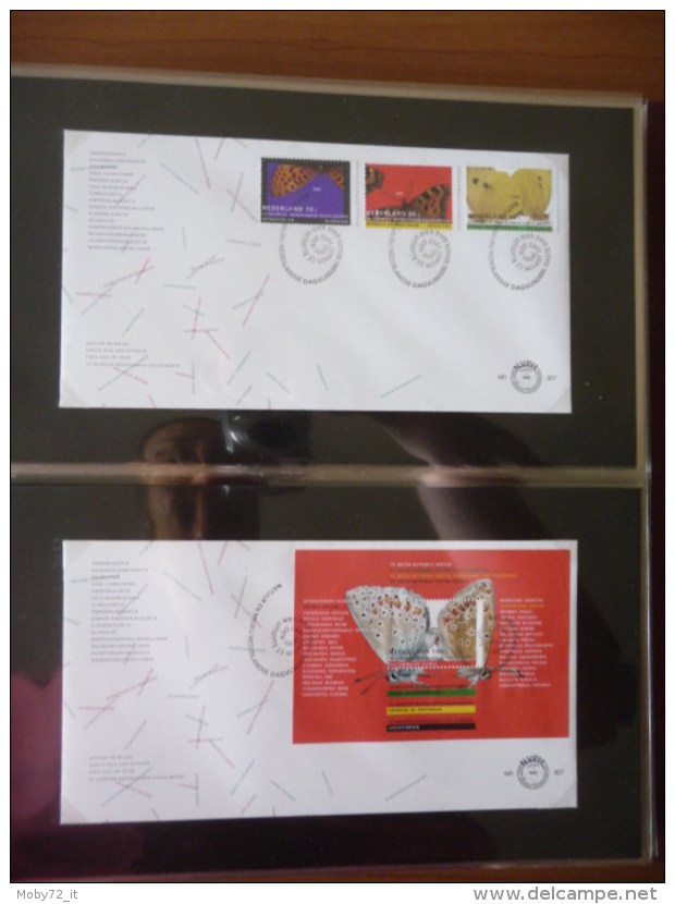 Collezione FDC Olanda 1993/95 (m257) - Collezioni (in Album)