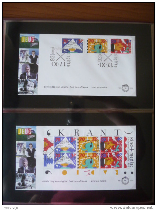 Collezione FDC Olanda 1993/95 (m257)