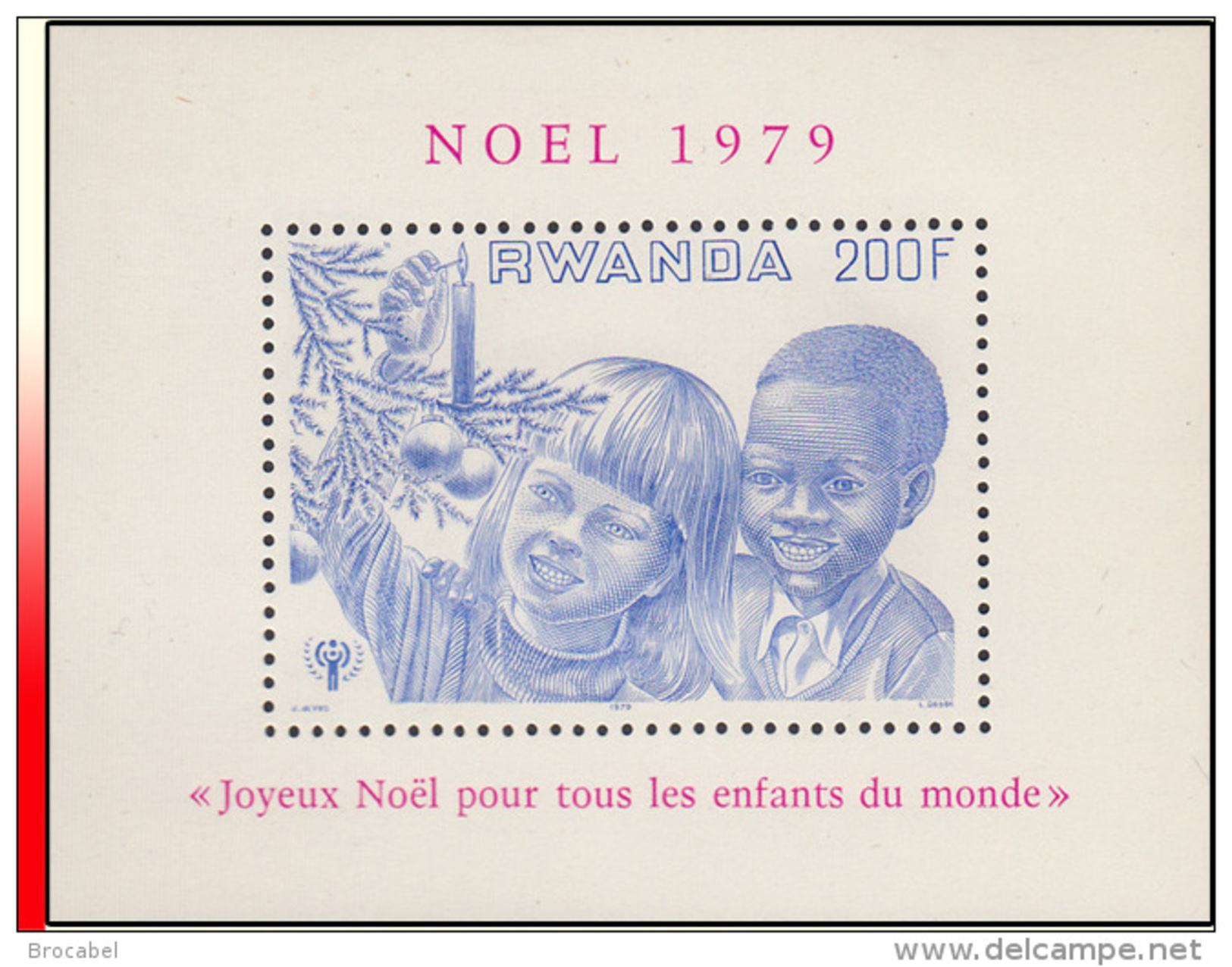 Rwanda BL 083**  Noel Et Année Internationale De L'enfant  MNH - Neufs