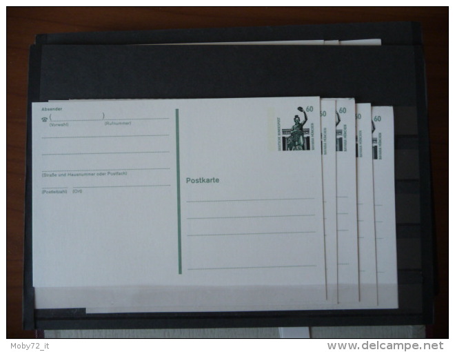 Germania: accumulo Interi Postali - Postkarte (m177)