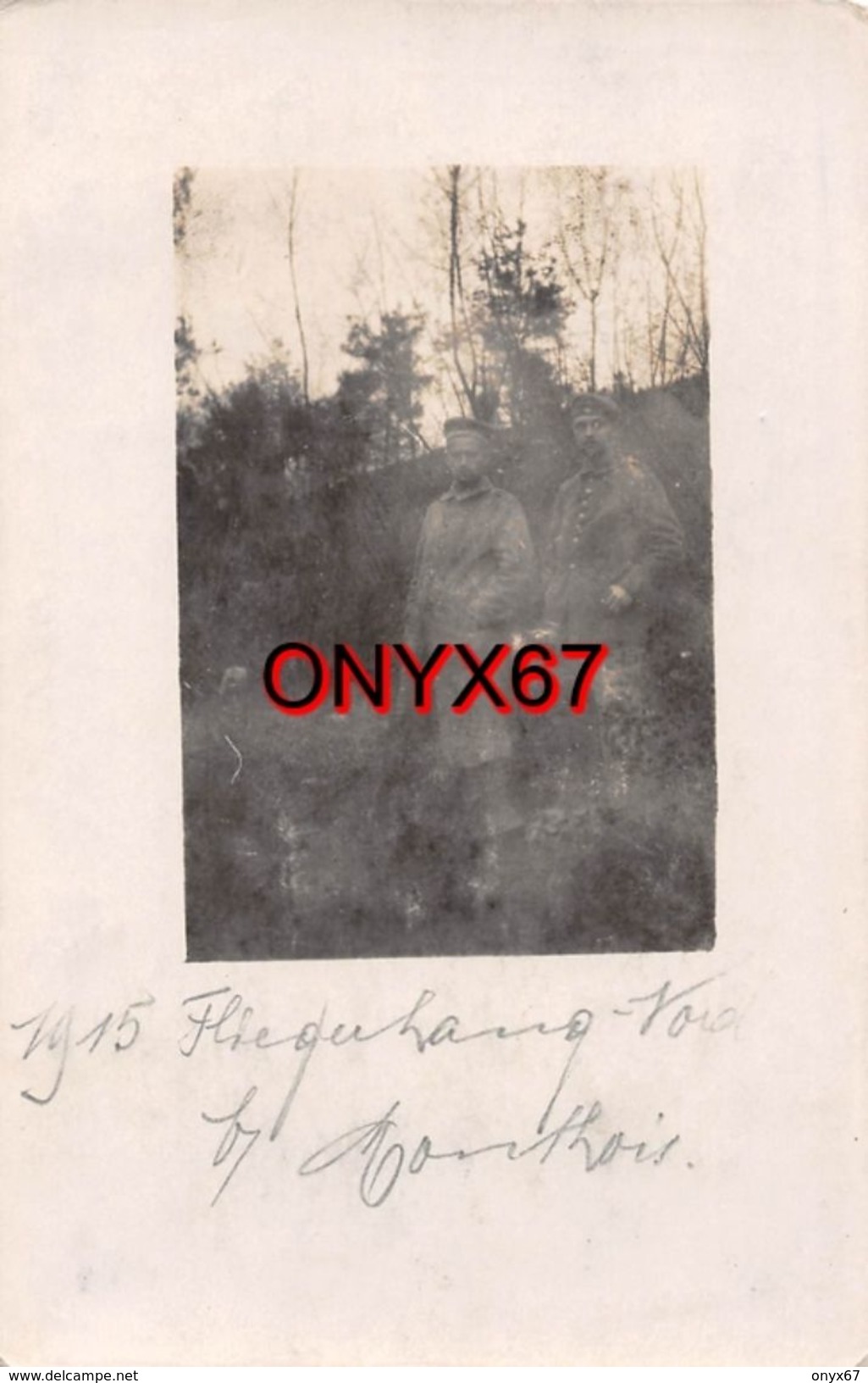Carte Postale Photo Militaire Allemand MONTHOIS (Ardennes-Argonne-Argonnen) NOVEMBRE 1915-Guerre-Krieg-14/18 VOIR ETAT - Regimenten