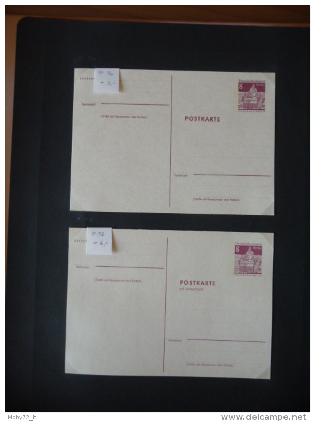 Berlino - collezione Interi Postali/Postkarte (m263)