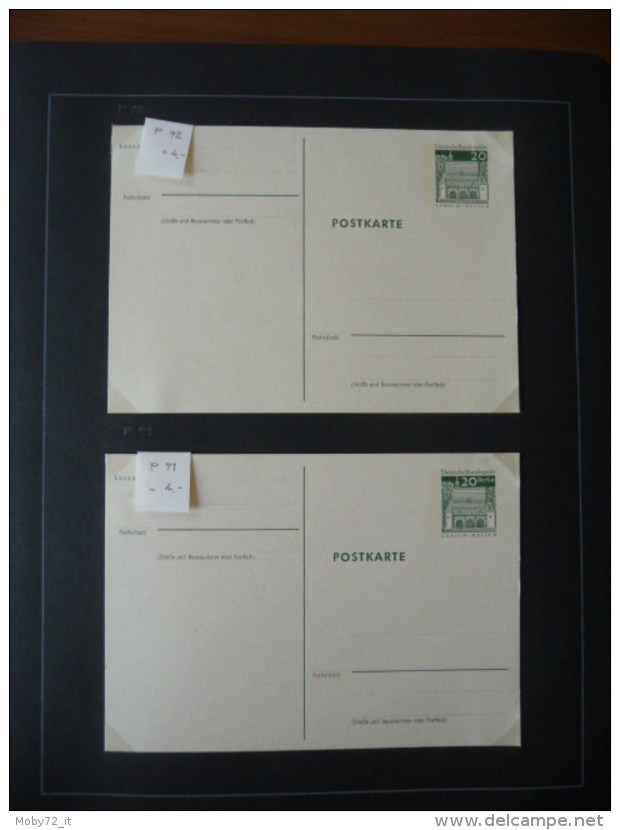 Berlino - collezione Interi Postali/Postkarte (m263)