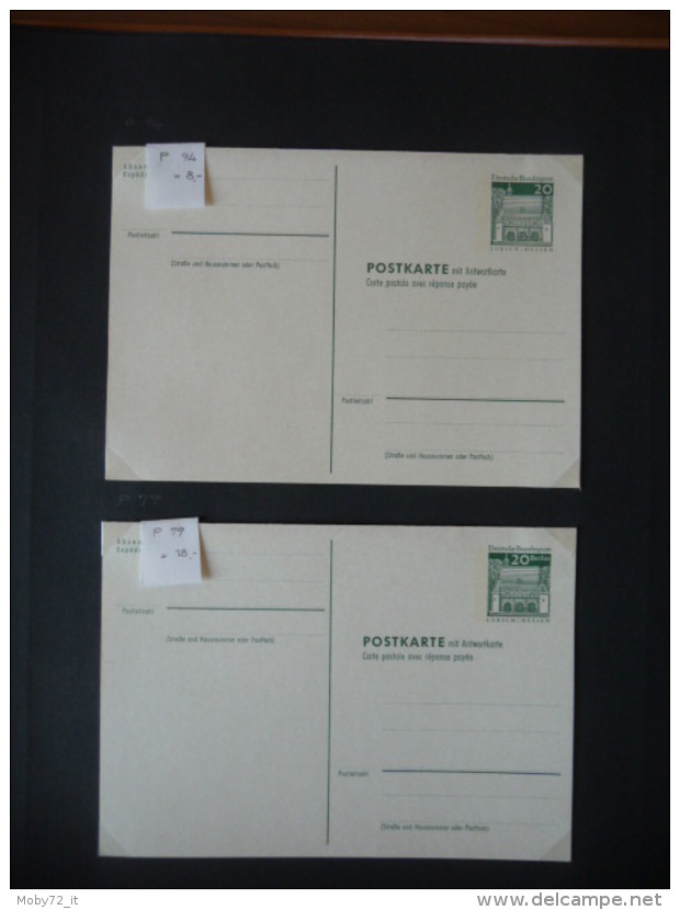 Berlino - collezione Interi Postali/Postkarte (m263)