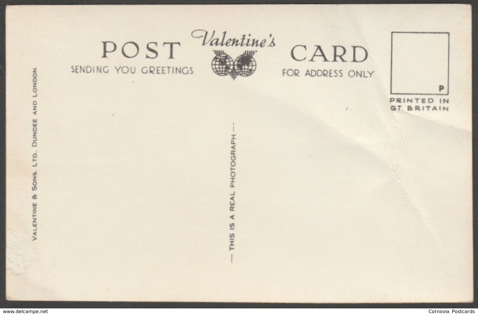 Carn Brea Castle, Camborne, Cornwall, C.1950s - Valentine's RP Postcard - Other & Unclassified