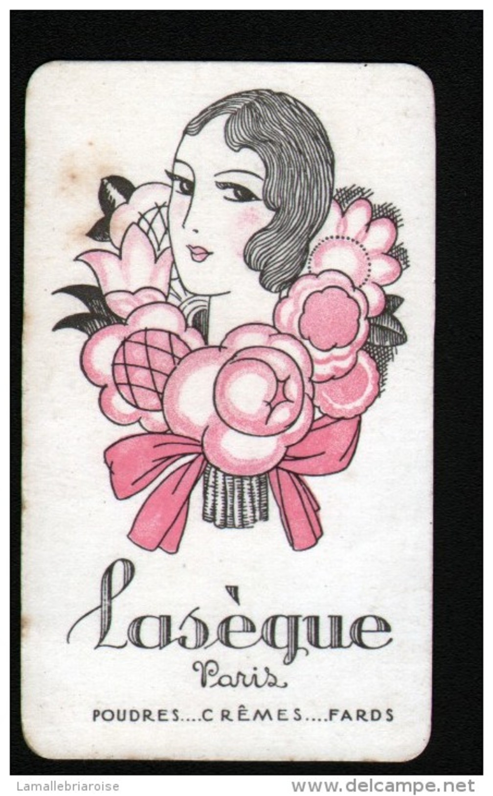 CARTE PARFUMEE, LASEQUE, PARIS - Anciennes (jusque 1960)