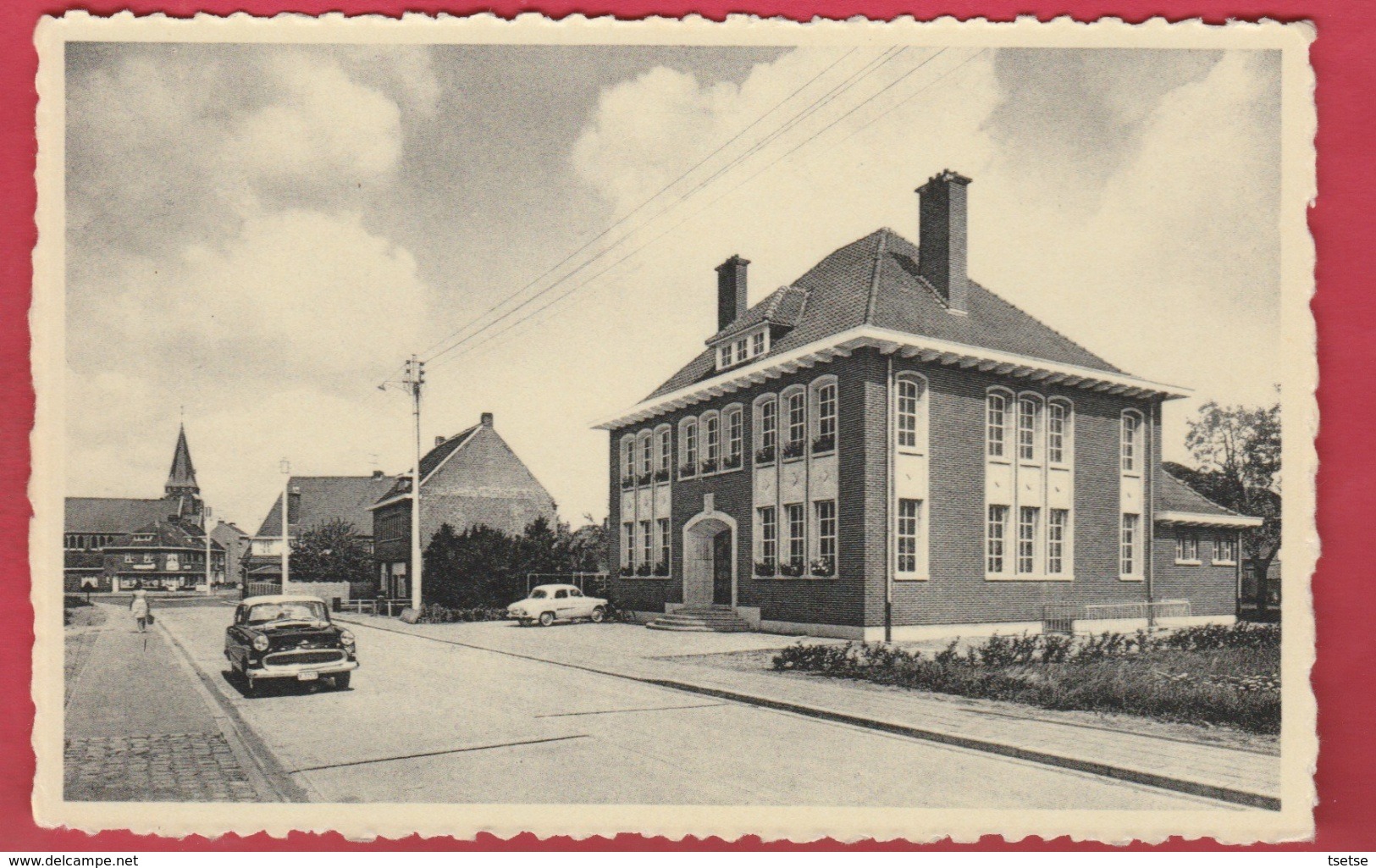 Hechtel-Eksel - Gemeentehuis ... Oldtimer  ( Verso Zien ) - Hechtel-Eksel