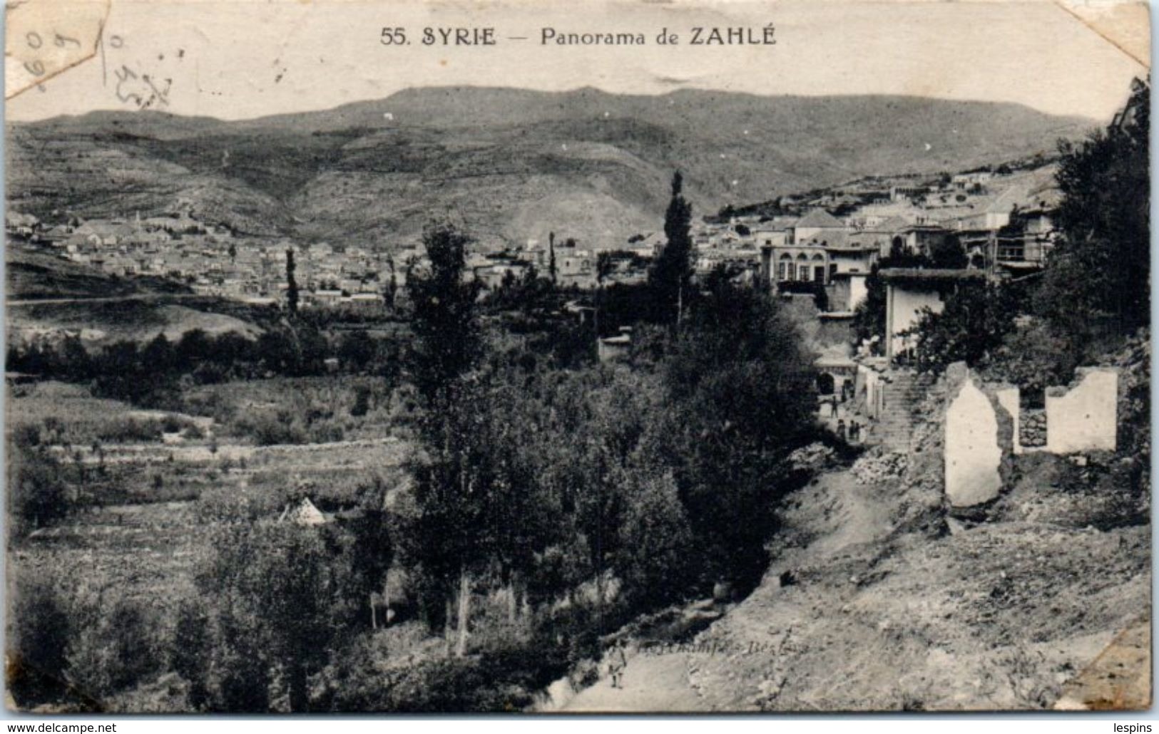 ASIE - SYRIE -- Panorama De ZAHLE - Siria