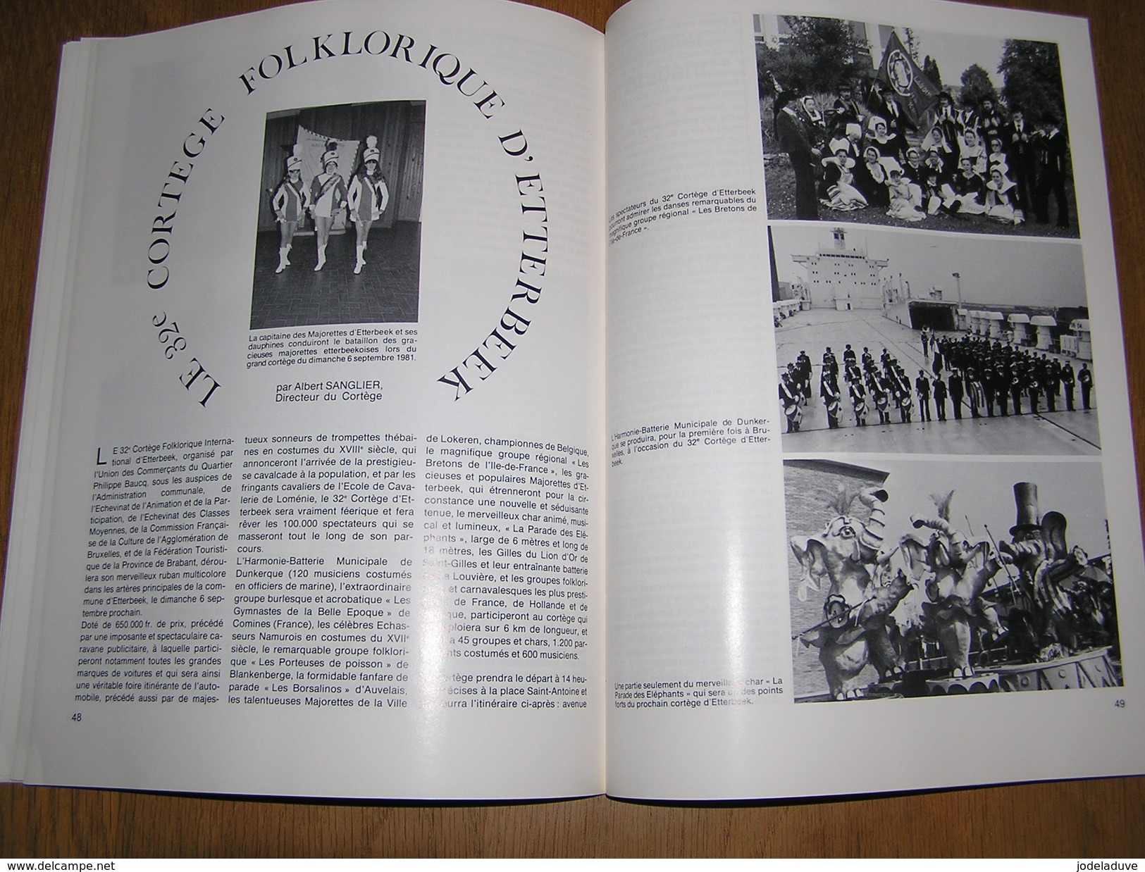 BRABANT Revue N° 3 1981 Régionalisme Brabant Wallon Palais Royal Vilvoorde Wavre Etterbeek Cortège Presbytères