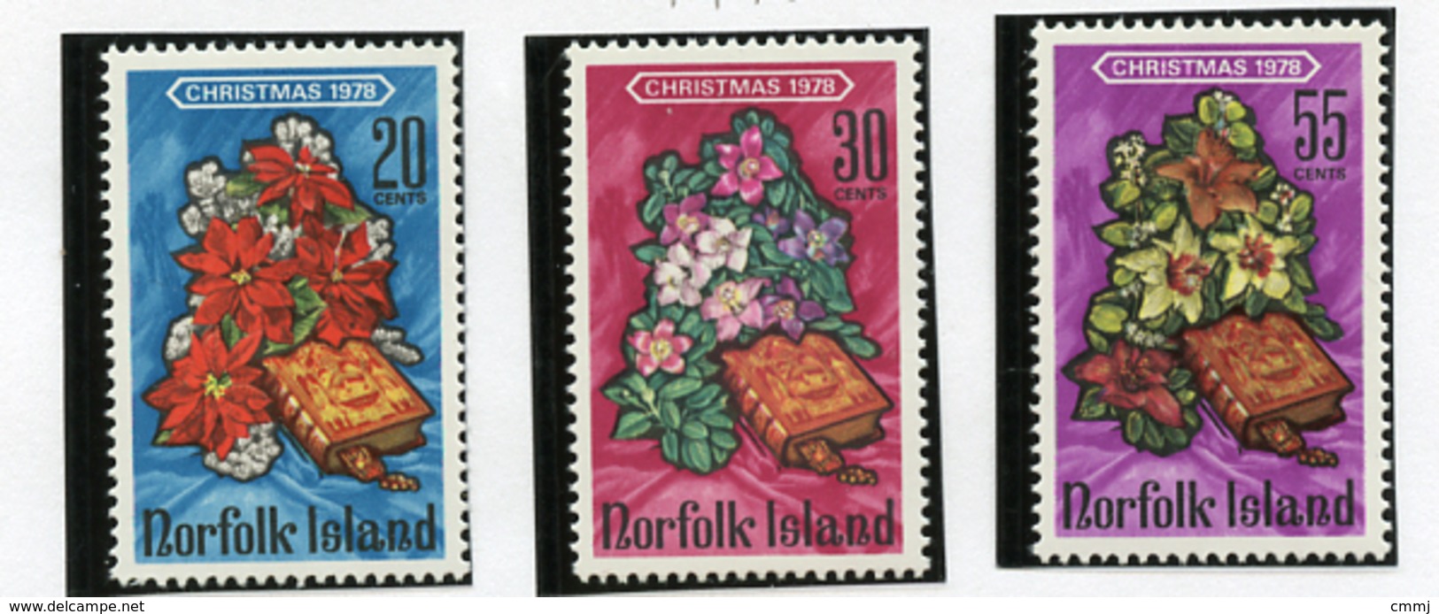 1978 - NORFOLK ISLAND - Mi. Nr.  220/222 - NH -  (UP.70.6) - Isola Norfolk