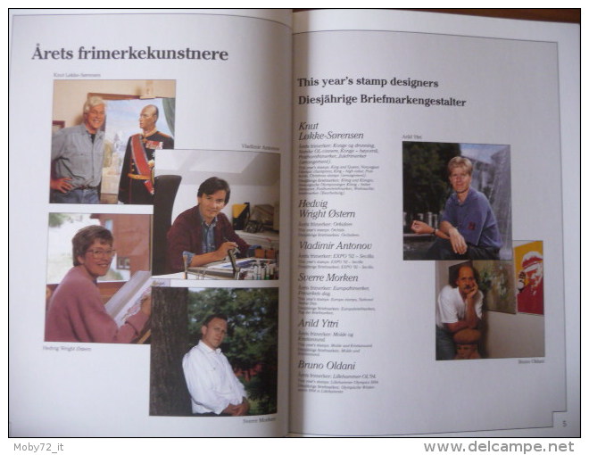 Norvegia Year Book 1992 (m64-97) - Années Complètes