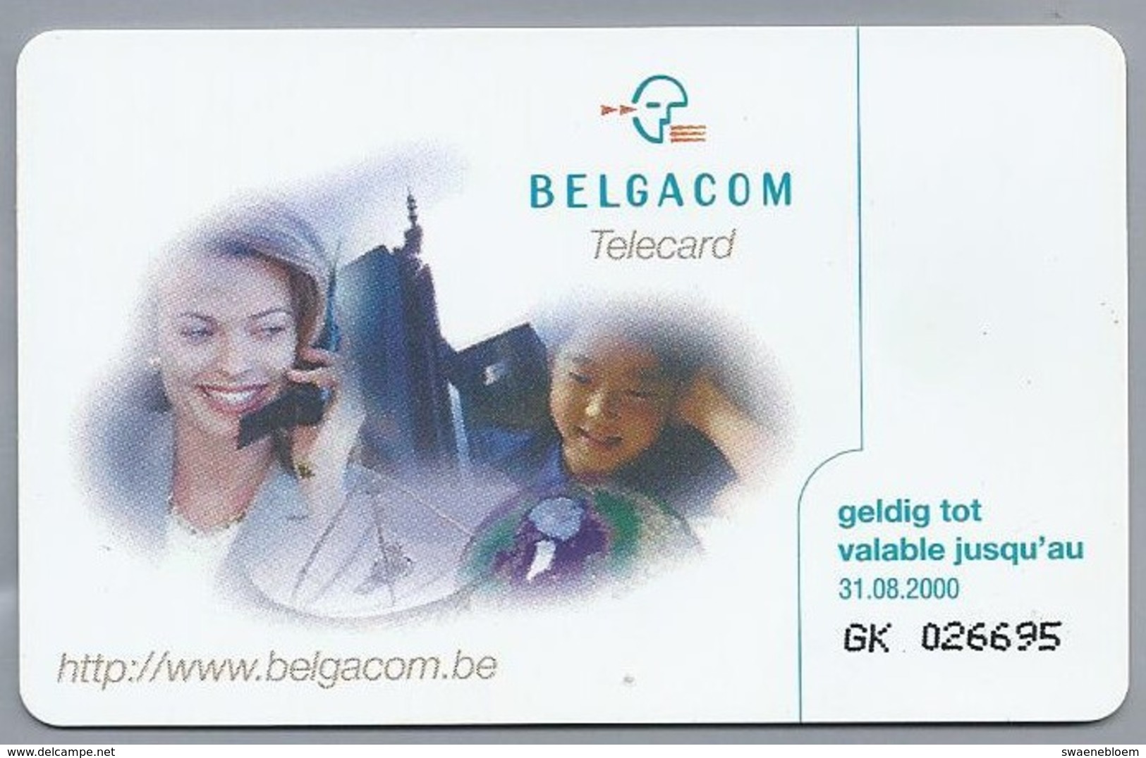 BE.- België. Telecard.- BELGACOM. . - IJSHOORNTJES - GK 026695 - Met Chip