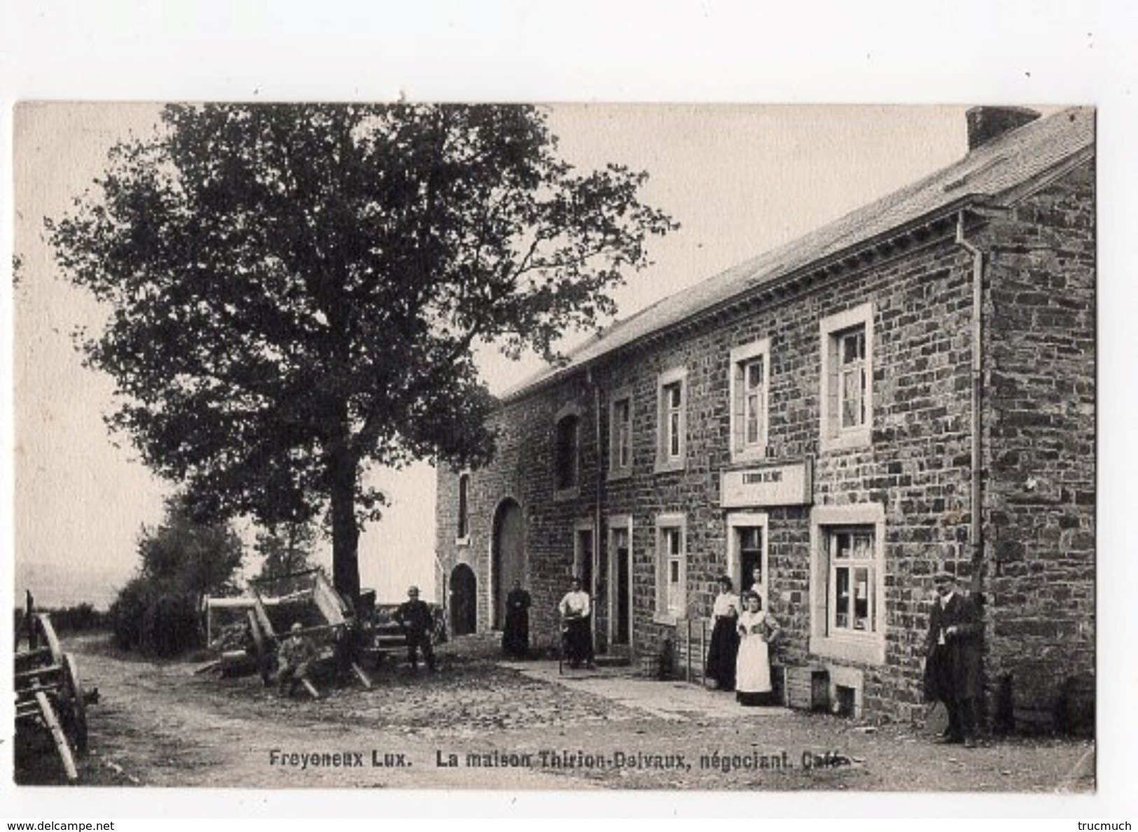 6 - FREYENEUX  -  La Maison THIRION - DELVAUX, Négociant - Café - Manhay