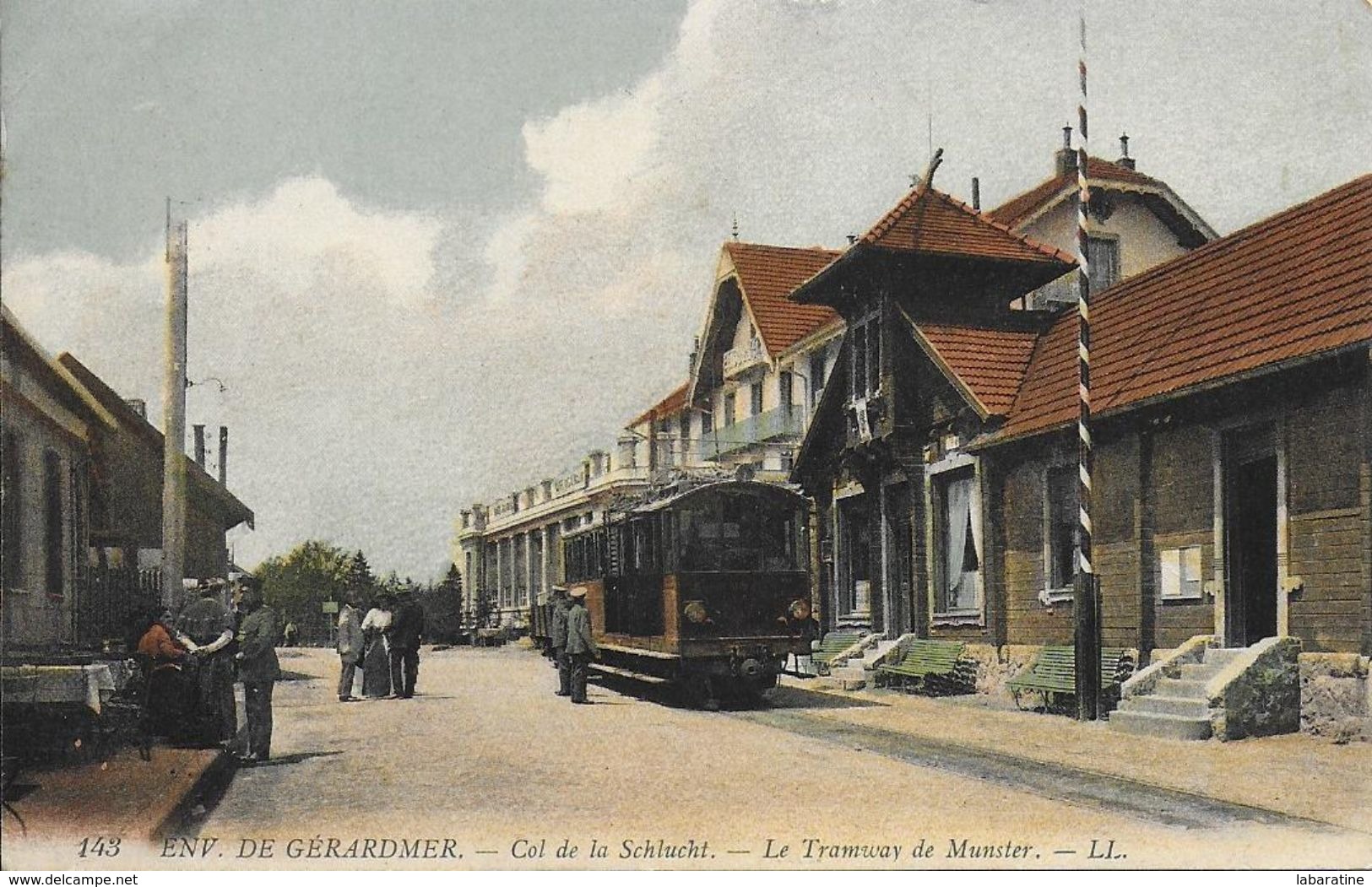 88)   LA SCHLUCHT  - Environs De Gérardmer - Col De La Schlucht  - Le Tramway De Munster - Autres & Non Classés