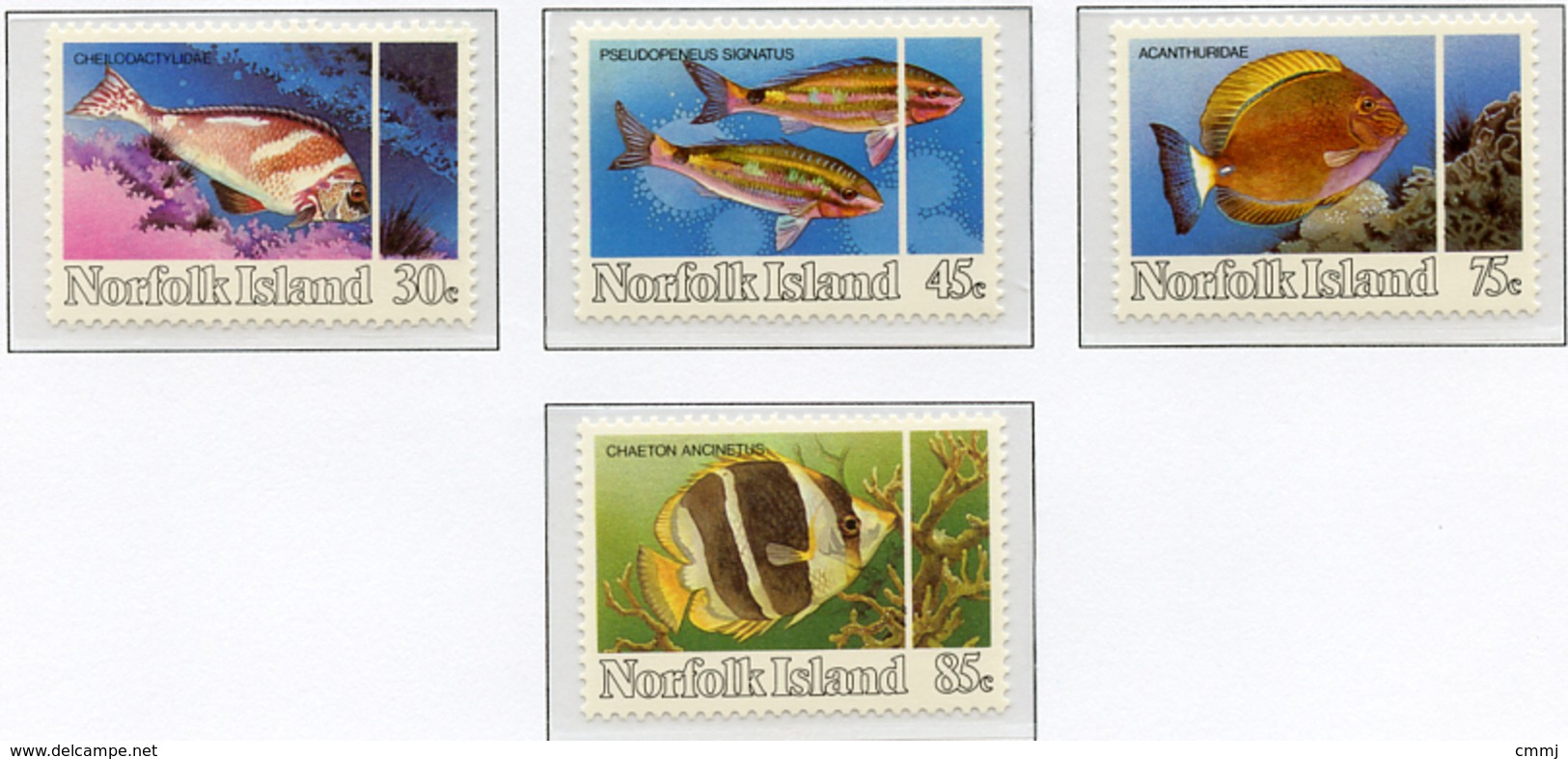 1984 - NORFOLK ISLAND - Mi. Nr.  335/338 - NH -  (UP.70.7) - Isola Norfolk