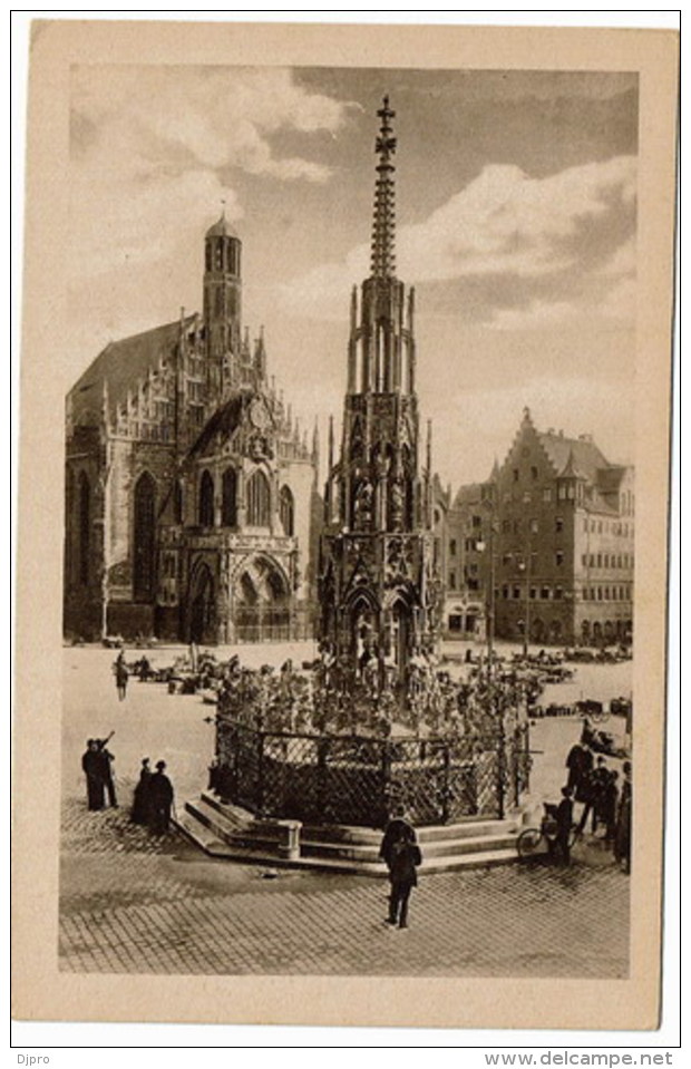 Nürnberg Schöner Brunnen - Neuburg