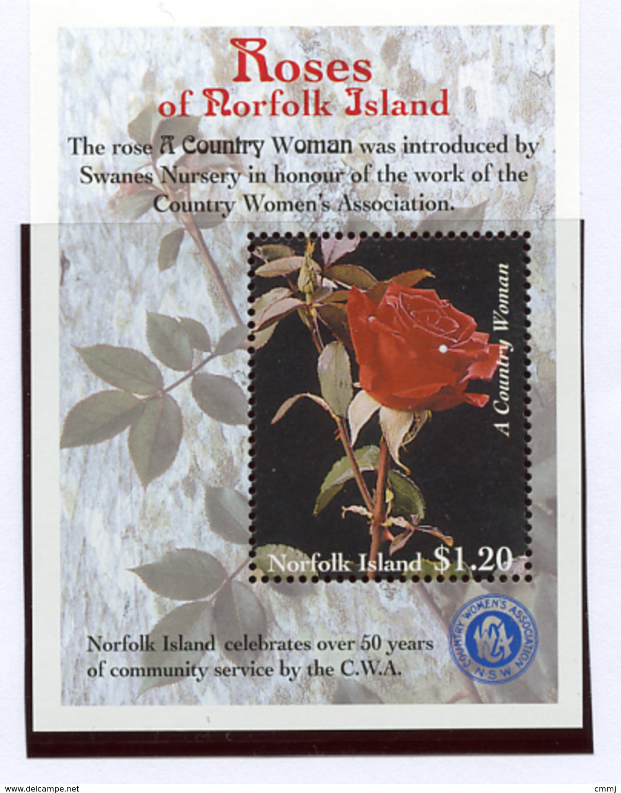 1999 - NORFOLK ISLAND - Mi. Nr.  BL. 31 - NH -  (UP.70.7) - Norfolk Eiland