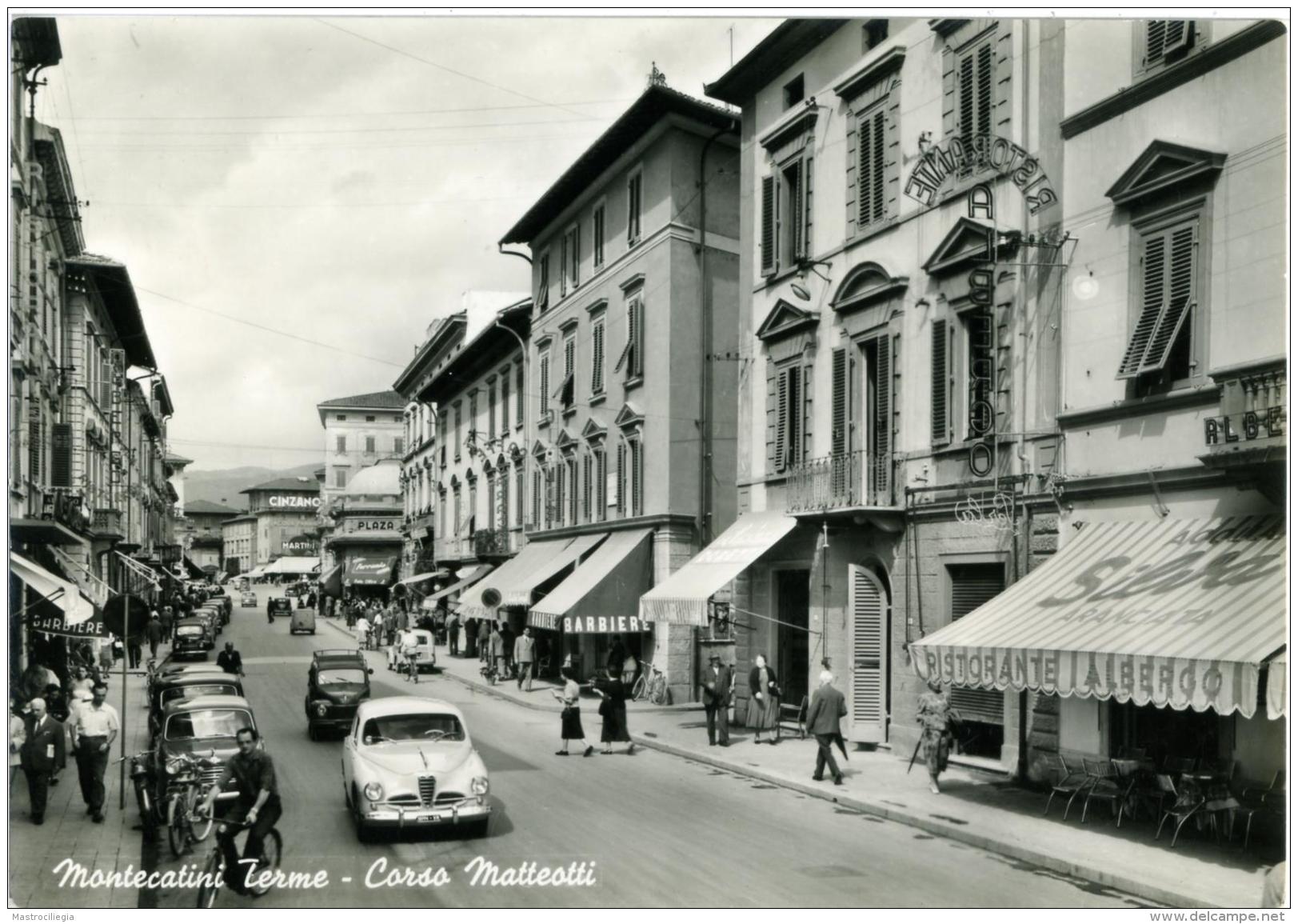 MONTECATINI TERME  PISTOIA  Corso Matteotti  Auto Alfa Romeo - Pistoia