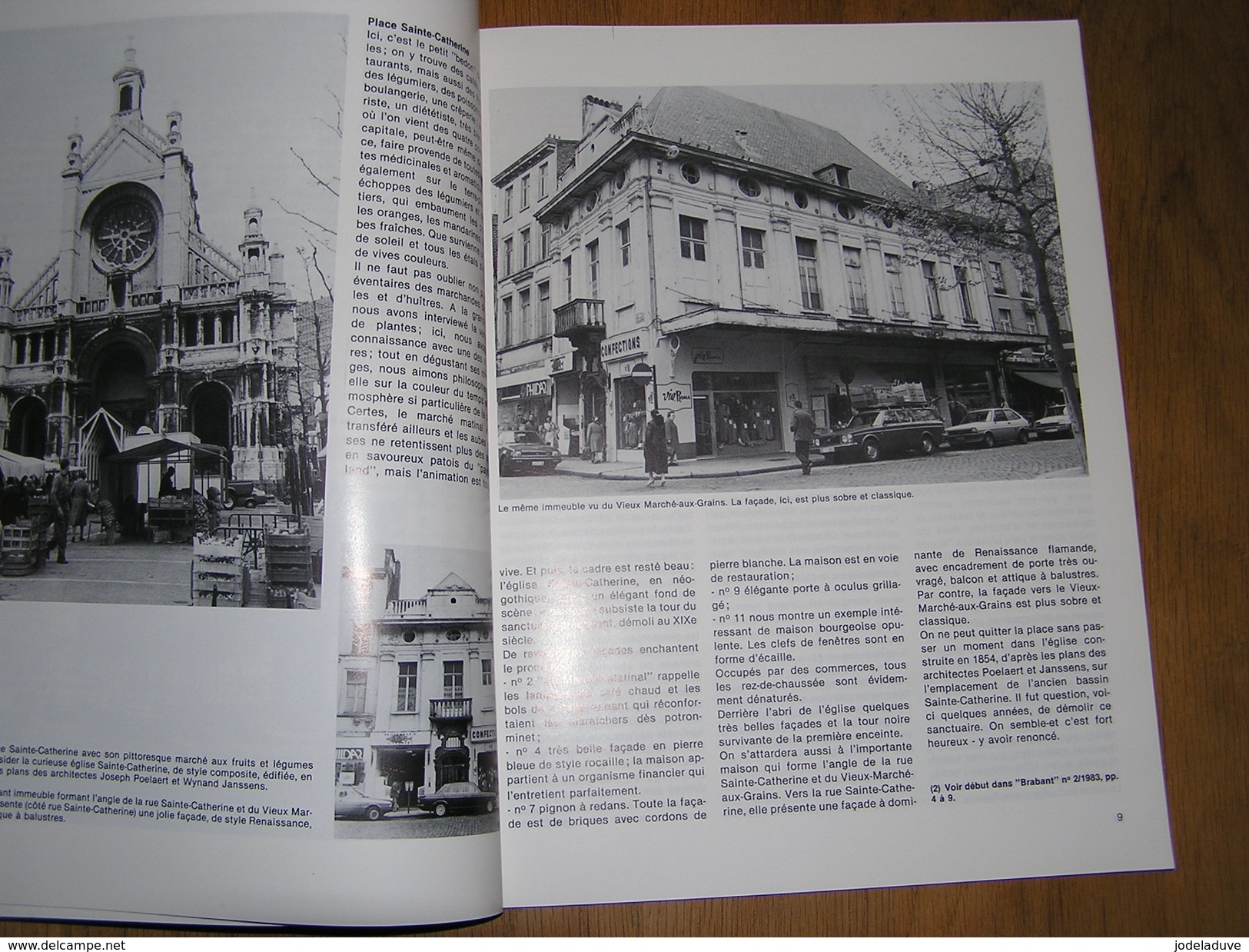 BRABANT Revue N° 3 1983 Régionalisme Brabant Wallon Bruxelles Marché Saint Géry Etterbeek Route Six Vallées Amédée Lynen - Bélgica