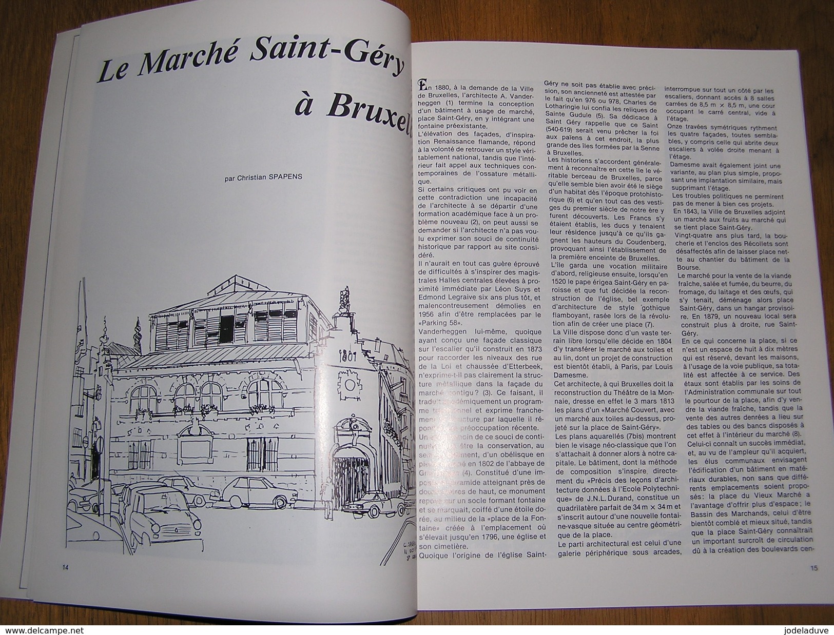 BRABANT Revue N° 3 1983 Régionalisme Brabant Wallon Bruxelles Marché Saint Géry Etterbeek Route Six Vallées Amédée Lynen