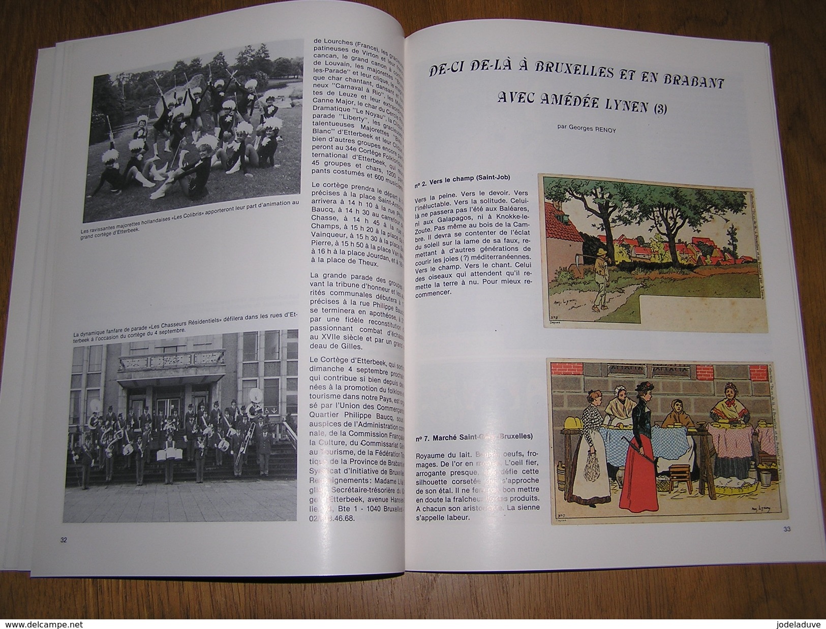 BRABANT Revue N° 3 1983 Régionalisme Brabant Wallon Bruxelles Marché Saint Géry Etterbeek Route Six Vallées Amédée Lynen