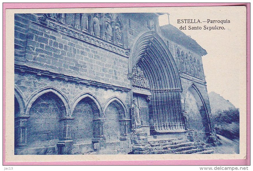 L150A_768 - Estella - Parroquia Del Santo Sepulcro - Navarra (Pamplona)