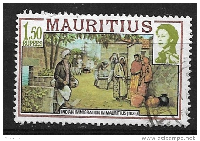 MAURITIUS    1978 Maps And Historical Events USED - Maurice (1968-...)