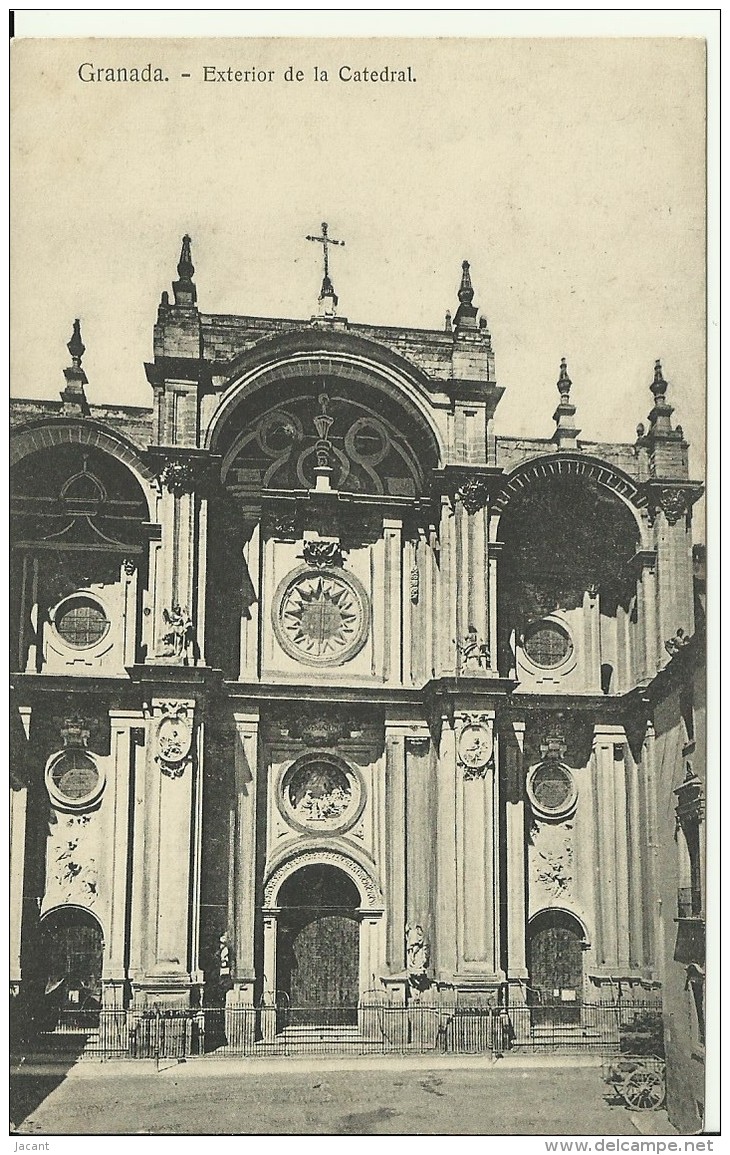 Granada - Exterior De La Catedral - 2 Scans - Granada