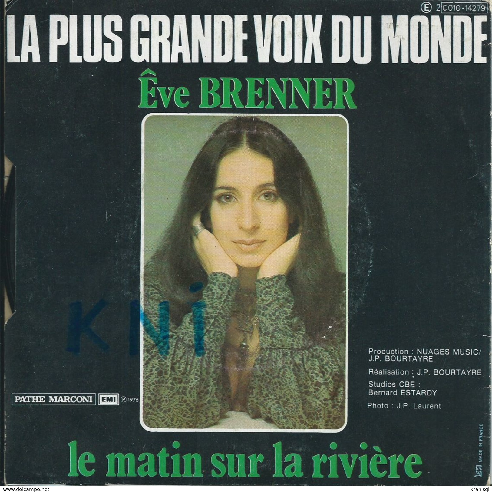 Vinyle  45 T ,Eve Brenner 1976 - Classical