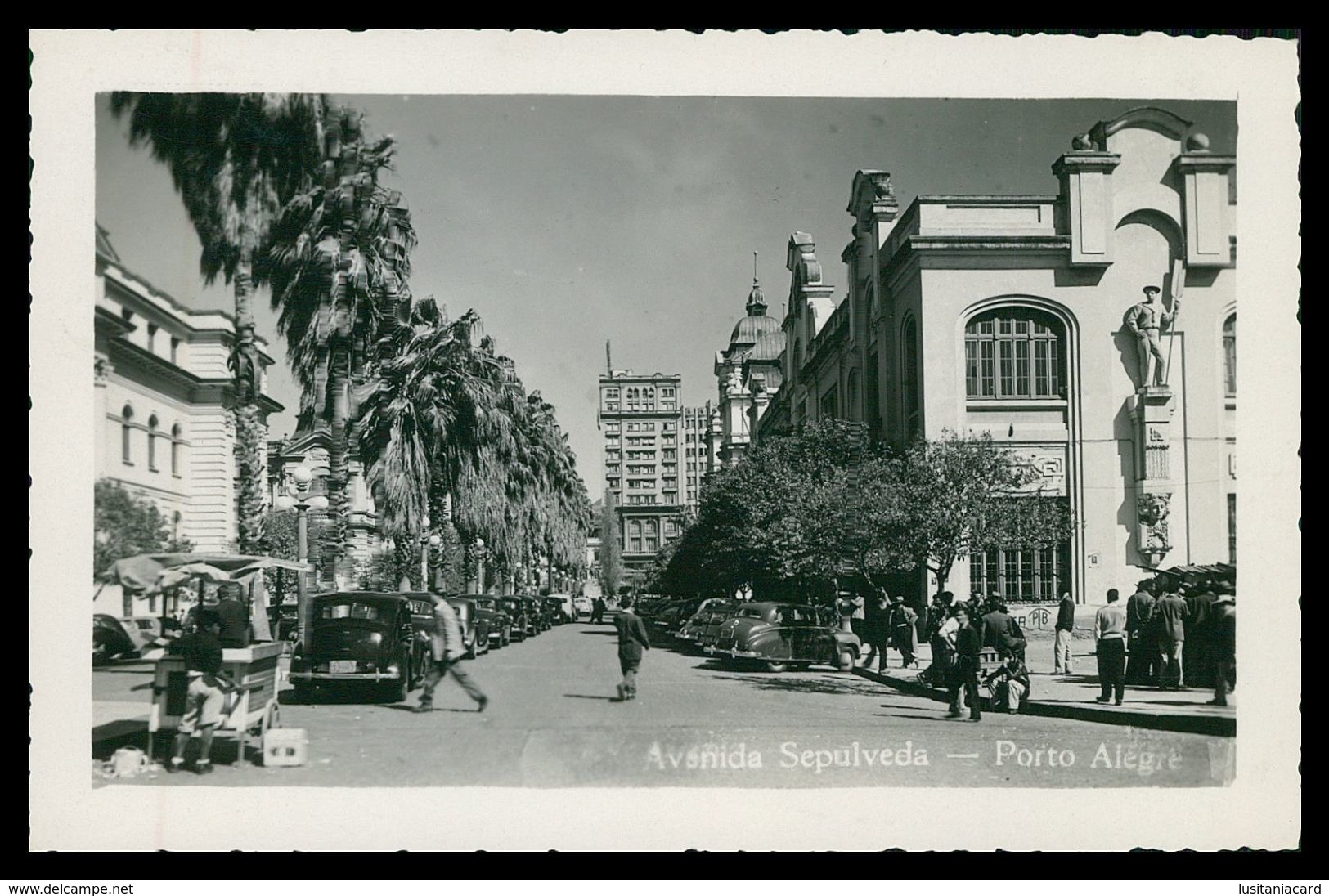 PORTO ALEGRE - Avenida Sepulveda.  Carte Postale - Porto Alegre