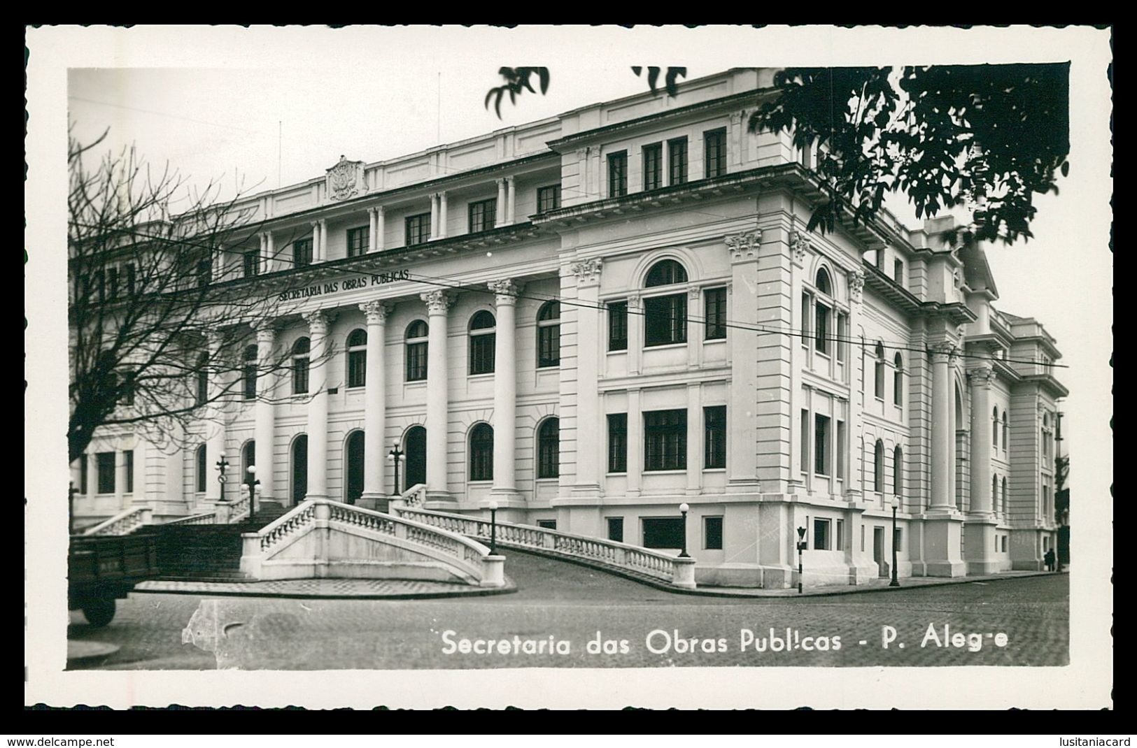 PORTO ALEGRE - Secretaria Das Obras Publicas ( Ed. Wessel)  Carte Postale - Porto Alegre