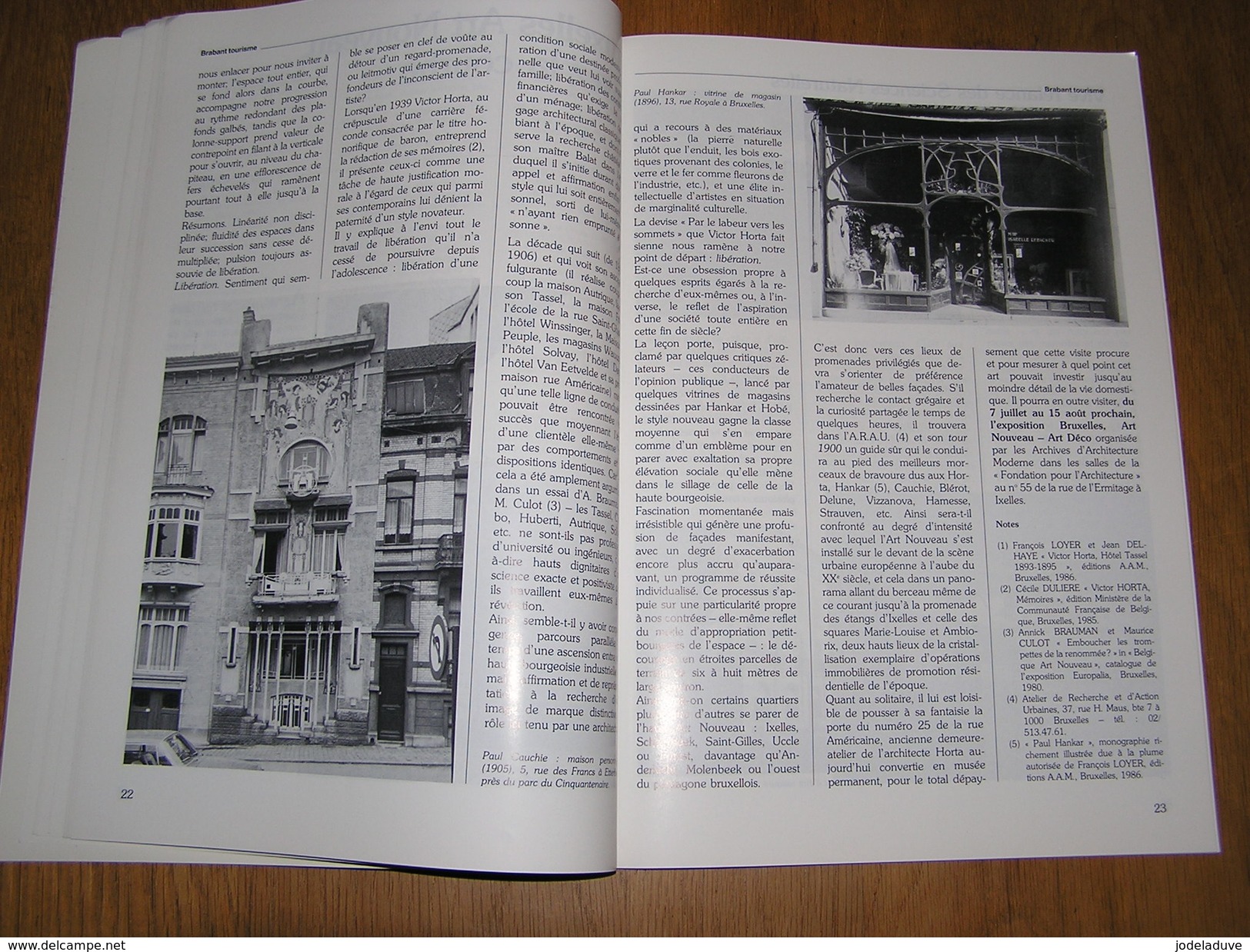 BRABANT Revue N° 3 1987 Régionalisme Brabant Wallon Art Naïf Art Nouveau Bruxelles Carrosserie Carrosse Nivelles